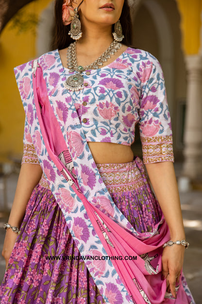 BALDEV - Gopi skirt set.