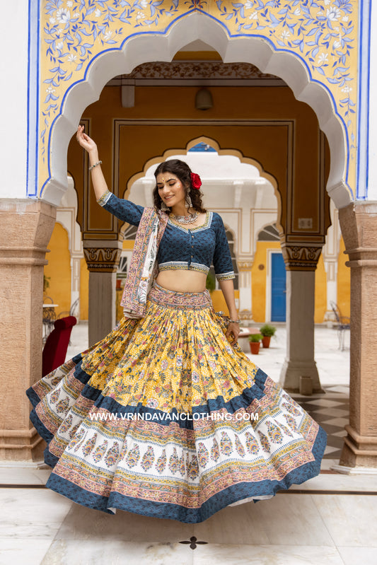GOPIKA vallabha - Gopi skirt set.