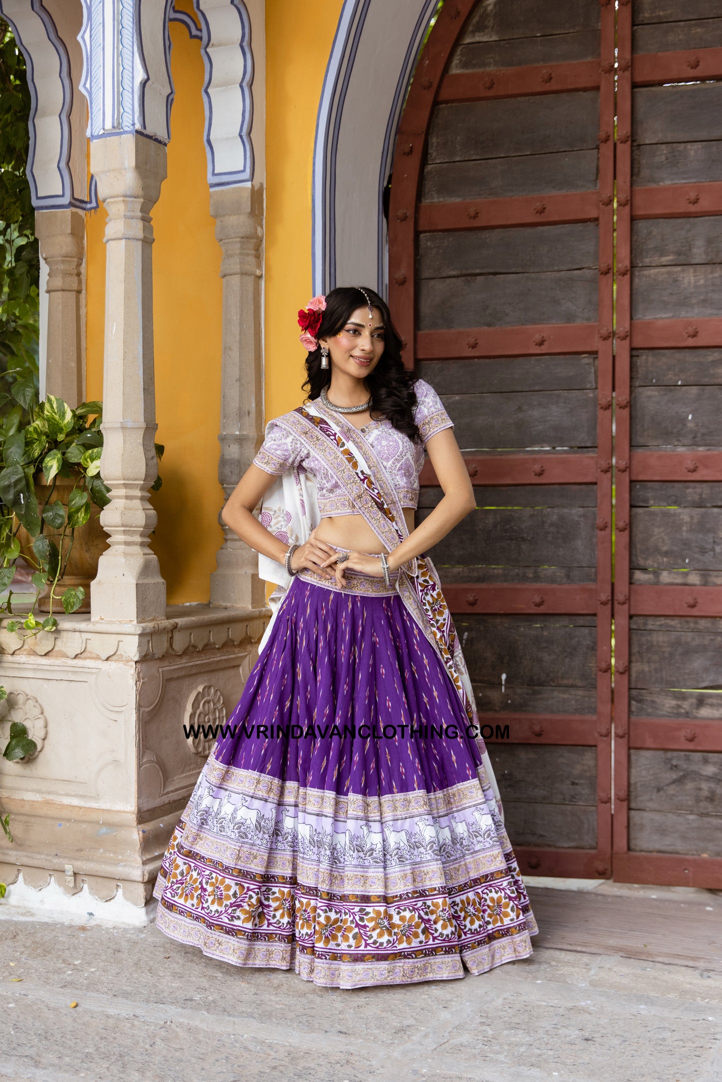 SHARDIYA - Gopi skirt set.