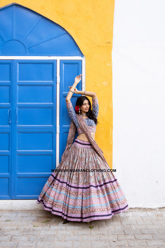 VAISHNAVI- Gopi skirt set.
