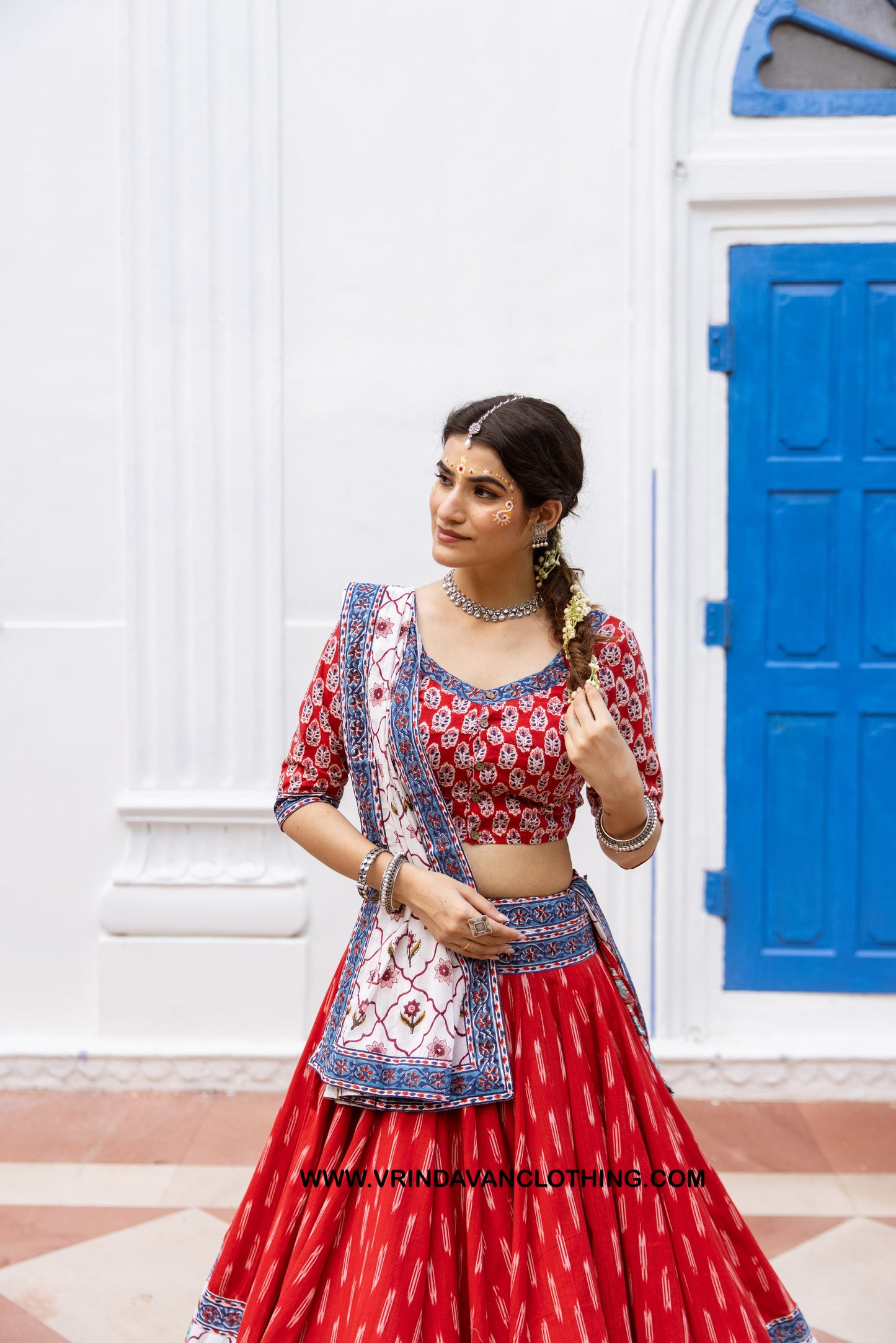 MADHUREE - Gopi Skirt set.