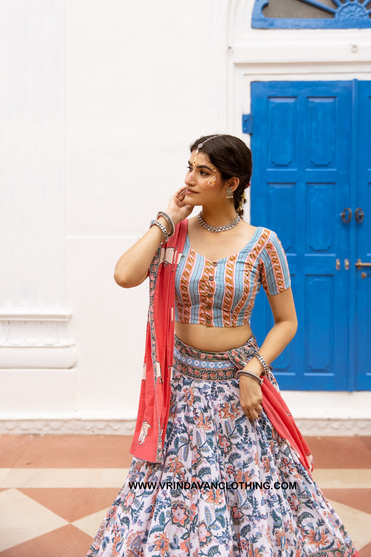 MANORATI - Gopi Skirt set.