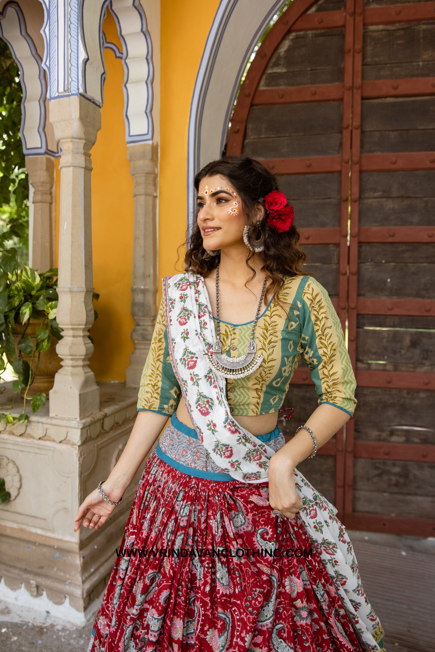 ROHINI - Gopi skirt set.