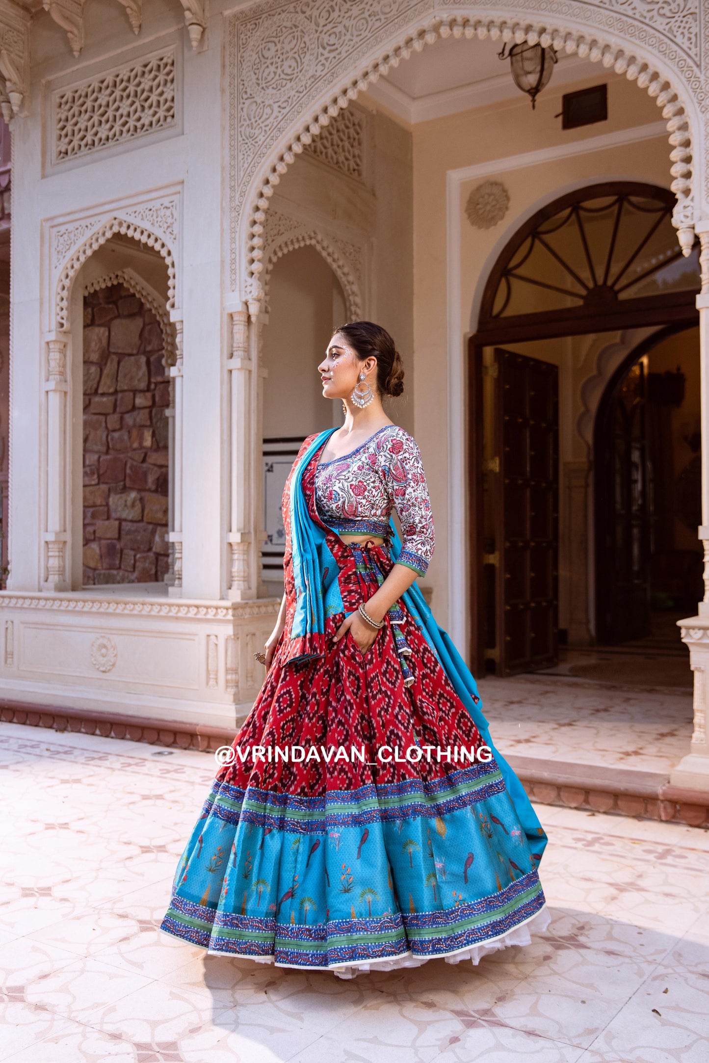 KRISHNA | Gopi Skirt Set